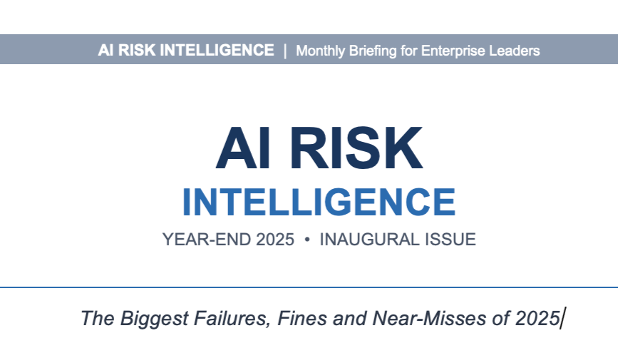 Welcome to AI Risk Intelligence